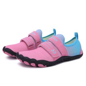 Fitness Yoga Outdoor Large Size Hiking Shoes (Option: A05 pink-39)