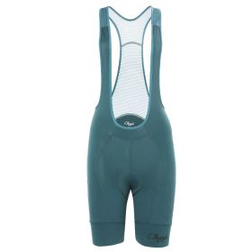 Cycling Pants Women's Bib Shorts Good Quality (Option: Dark green-2XL)