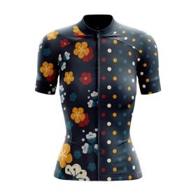 Summer Short-sleeved Cycling Jersey Suit Mountain Bike (Option: Top-5XL)