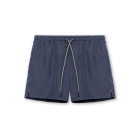 Muscle Workout Summer Sports Casual Basketball Men's Running Training Wear Shorts (Option: Light Plate Navy Blue-M)