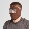 Windproof Face Warm Mask; Winter Ski Breathable Masks Fleece Face Shield Caps With HD Goggles Anti-fog Cycling Balaclava