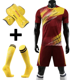 Children's Football Uniform Suit Sports Training Uniform (Option: Suit1-22)