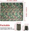 Kylebooker Camo Woobie Blanket Waterproof Poncho Liner for Outdoor Camping;  Hiking;  Hunting;  Survival;  Backpacking;  Picnicking