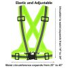 1pc Highlight Reflective Straps; Clothing Adjustable Safety Vest; Elastic Band For Adults And Children; Night Running Riding Gear